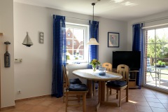 Ferienhaus Nordseemuschel in Norddeich - Esstisch